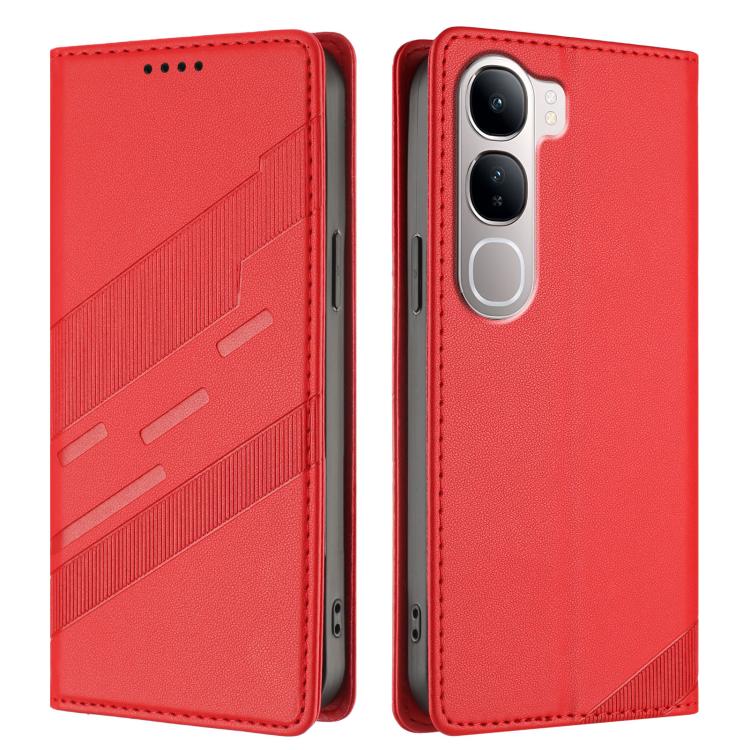 For vivo Y31 5G 2025 Global Embossed Multi-functional Wallet Retro Leather Phone Case