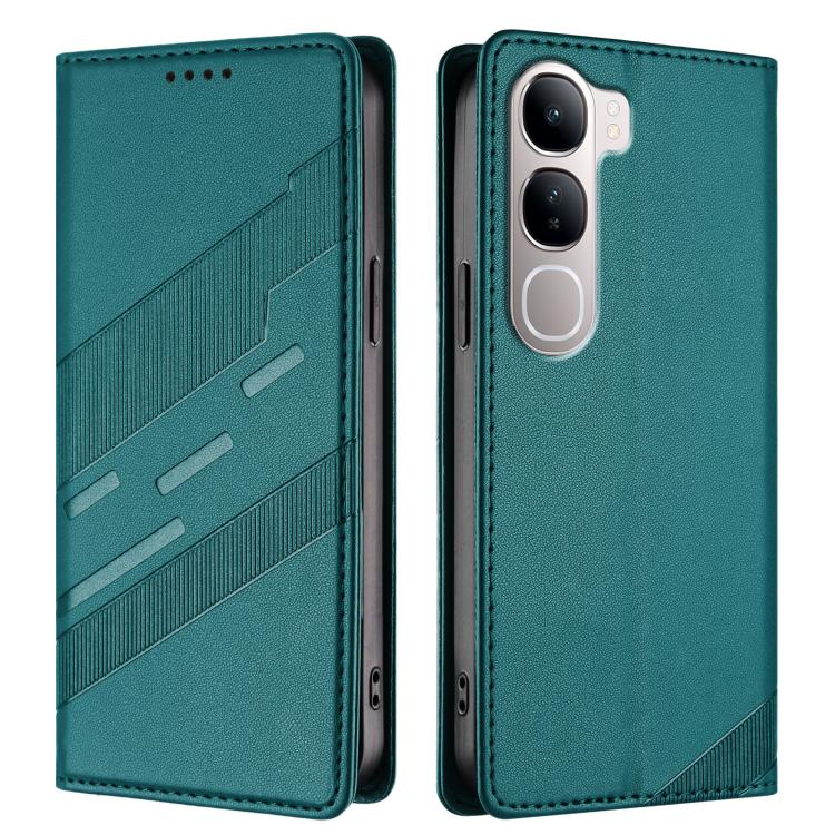 For vivo Y31 5G 2025 Global Embossed Multi-functional Wallet Retro Leather Phone Case