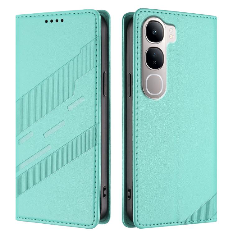 For vivo Y31 5G 2025 Global Embossed Multi-functional Wallet Retro Leather Phone Case