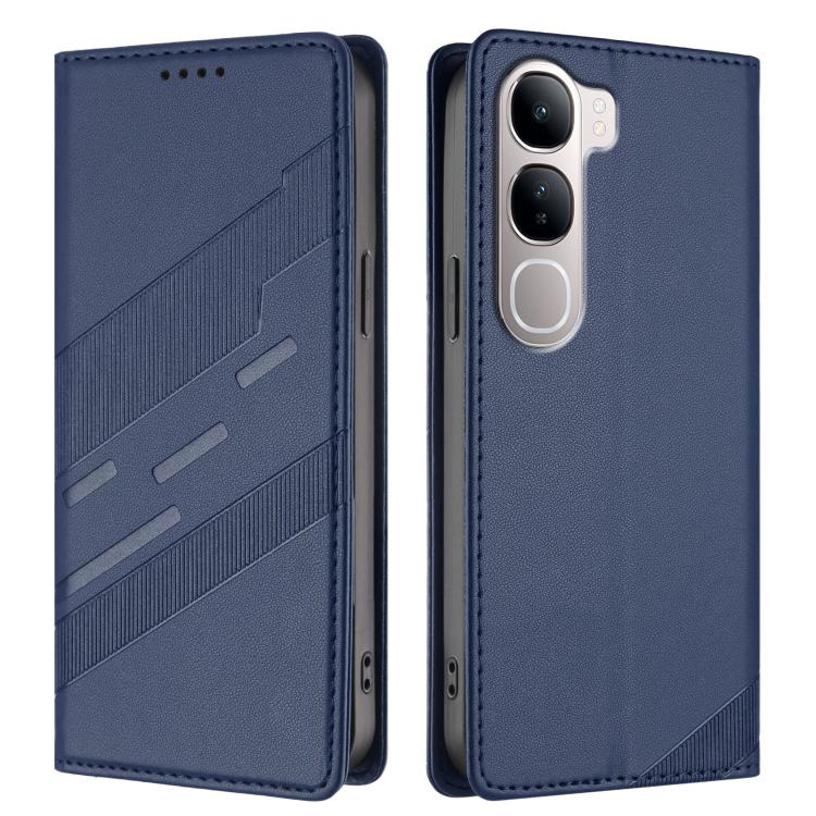 For vivo Y31 5G 2025 Global Embossed Multi-functional Wallet Retro Leather Phone Case