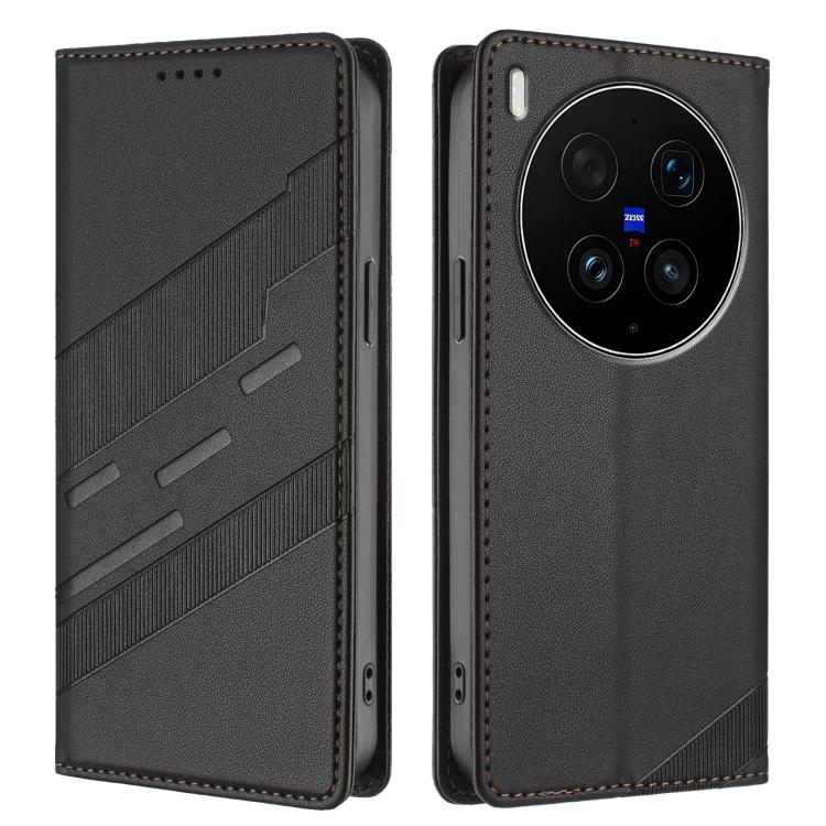 For vivo X300 Ultra 5G Embossed Multi-functional Wallet Retro Leather Phone Case