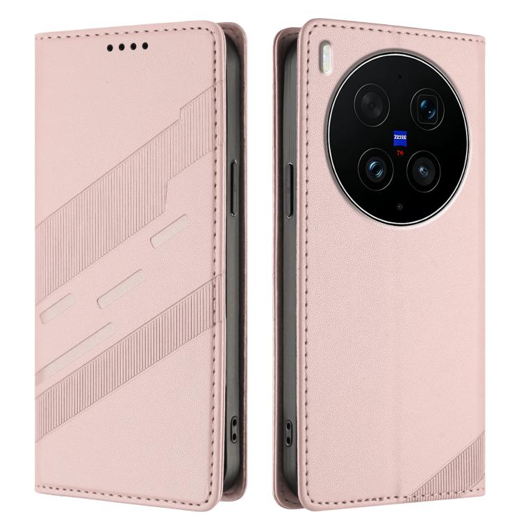 For vivo X300 Ultra 5G Embossed Multi-functional Wallet Retro Leather Phone Case