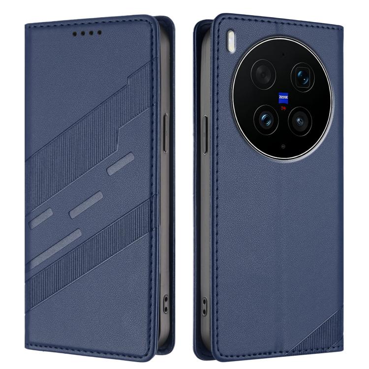 For vivo X300 Ultra 5G Embossed Multi-functional Wallet Retro Leather Phone Case