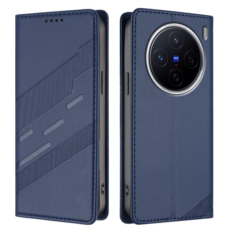 For vivo X300s 5G Embossed Multi-functional Wallet Retro Leather Phone Case