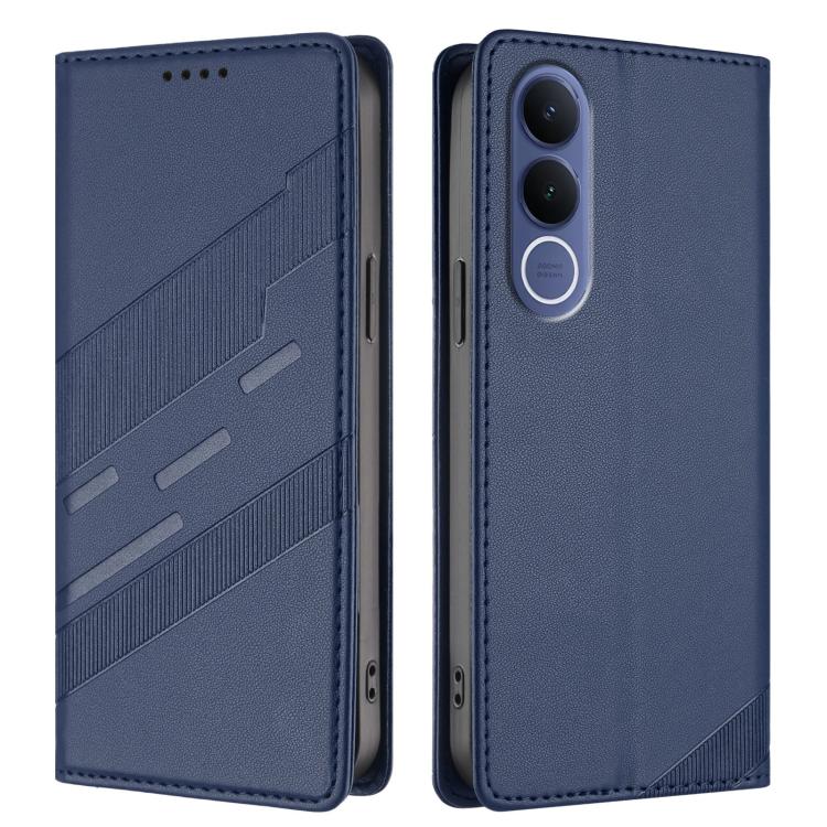 For vivo V70 FE 5G Embossed Multi-functional Wallet Retro Leather Phone Case