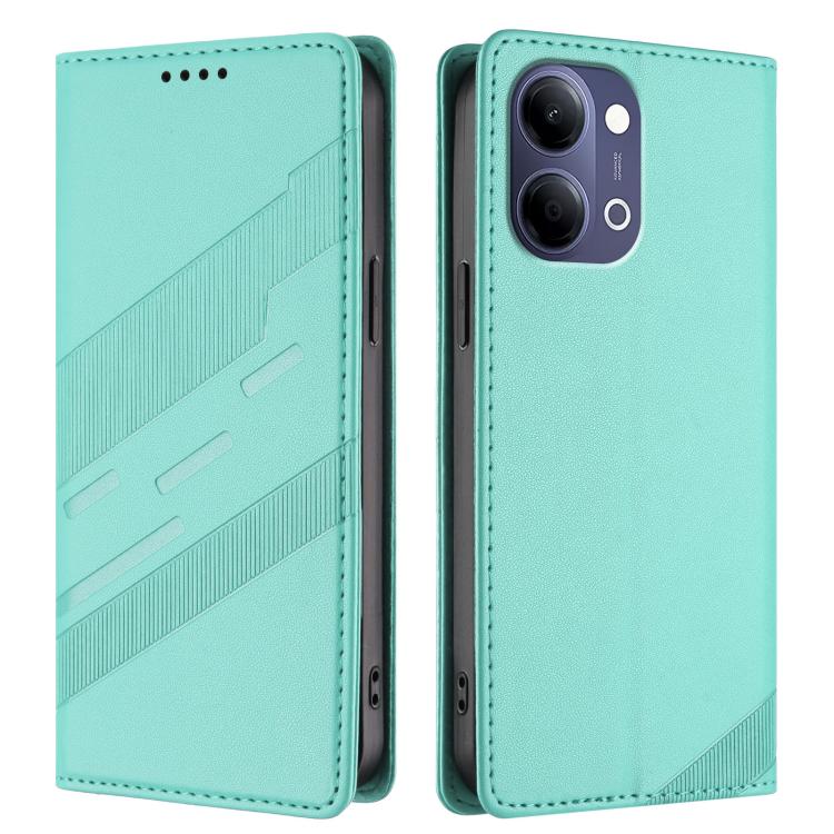 For vivo Y05 4G / Y21 5G 2026 Global Embossed Multi-functional Wallet Retro Leather Phone Case