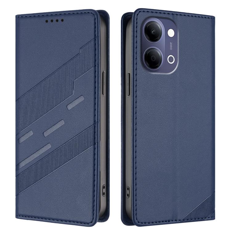 For vivo Y05 4G / Y21 5G 2026 Global Embossed Multi-functional Wallet Retro Leather Phone Case