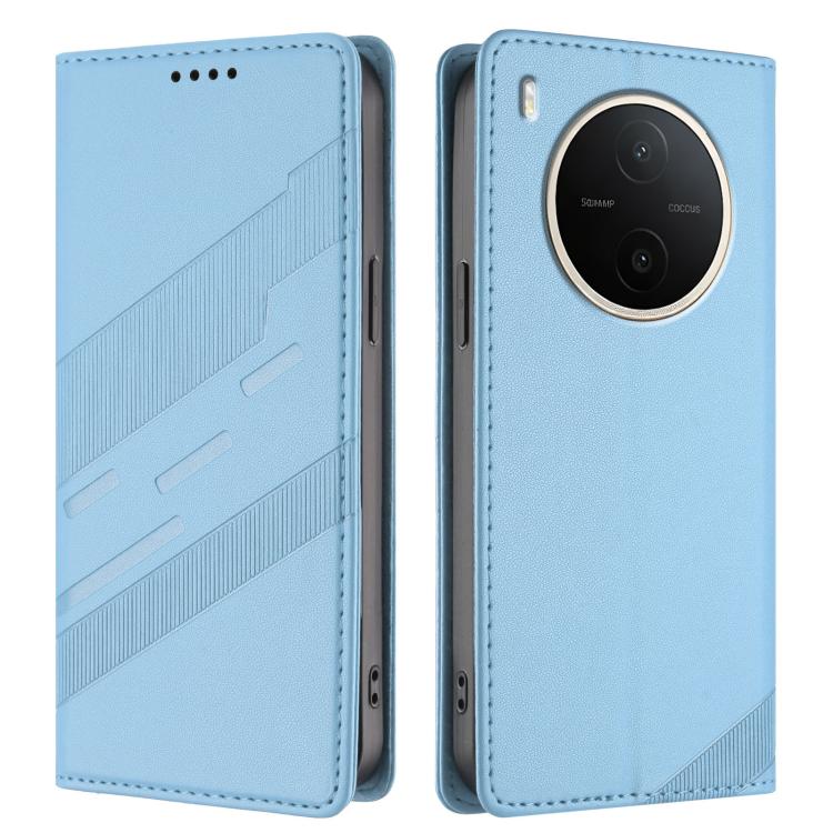 For vivo Y600 Pro 5G Embossed Multi-functional Wallet Retro Leather Phone Case