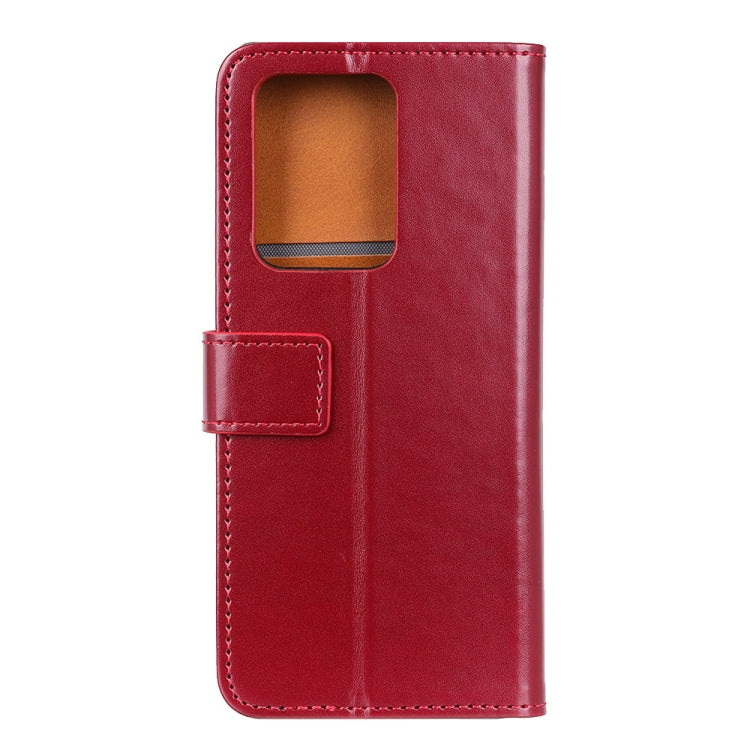 For Samsung Galaxy S20 Plus 3-Color Pearl Texture Magnetic Buckle Horizontal Flip PU Leather Case with Card Slots & Wallet & Holder