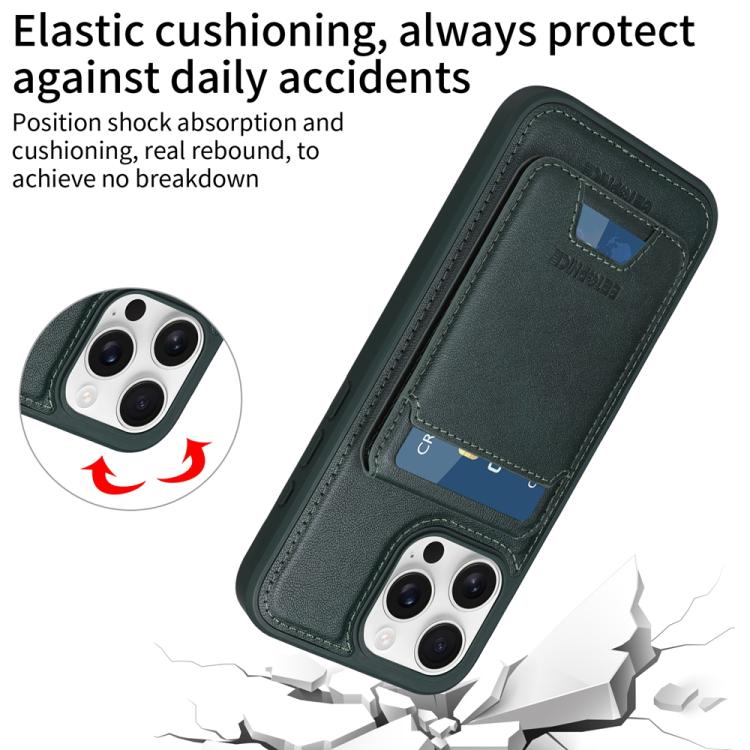 For iPhone 16 Pro Max BETOPNICE Vertical Flip Detachable MagSafe Wallet Phone Case
