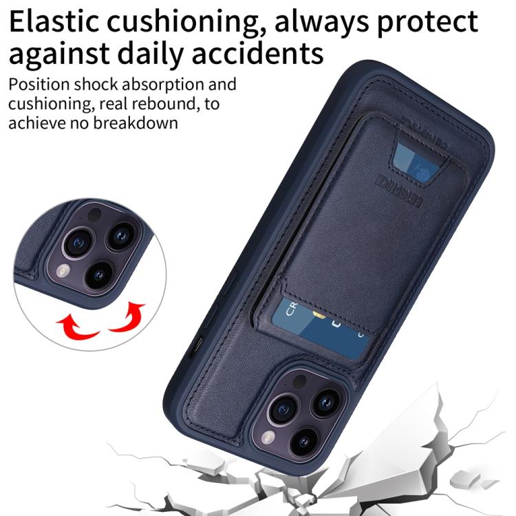 For iPhone 14 Pro Max BETOPNICE Vertical Flip Detachable MagSafe Wallet Phone Case
