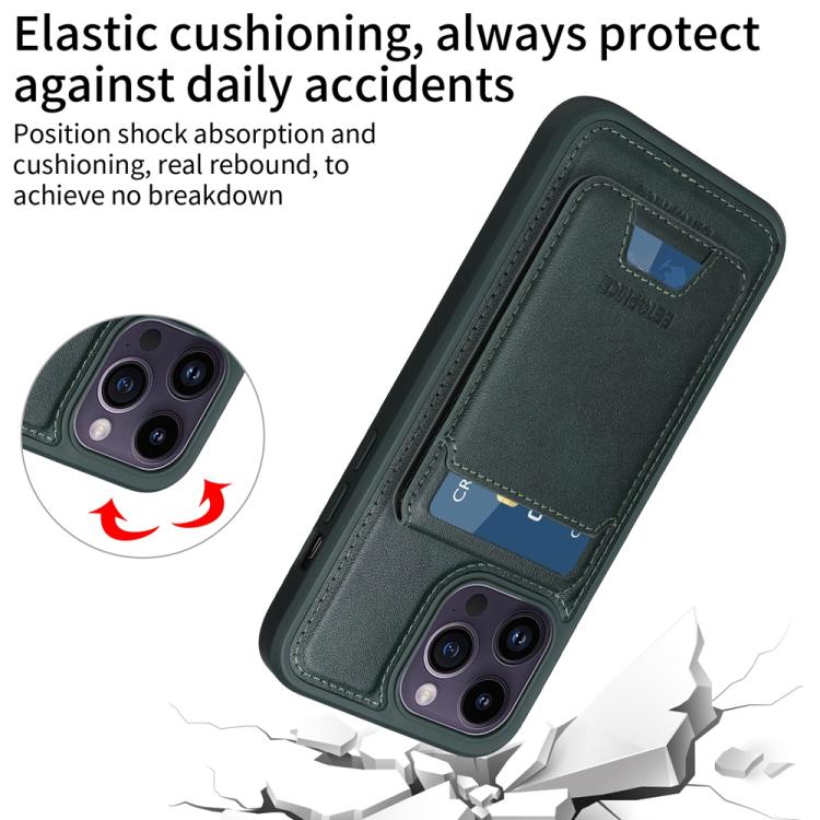 For iPhone 14 Pro Max BETOPNICE Vertical Flip Detachable MagSafe Wallet Phone Case