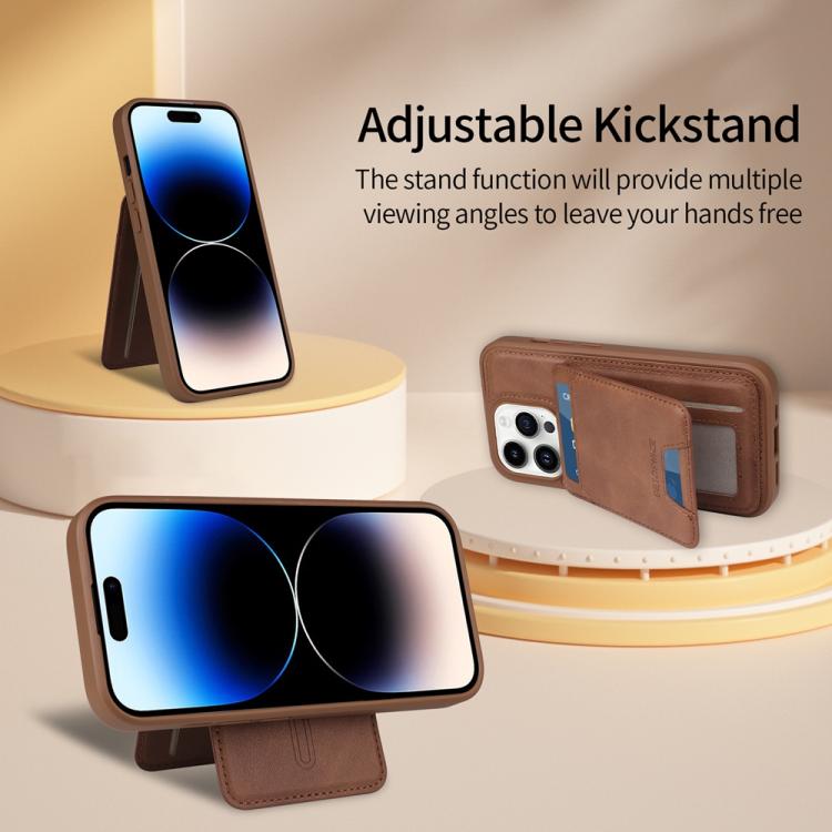 For iPhone 14 Pro BETOPNICE Vertical Flip Detachable MagSafe Wallet Phone Case