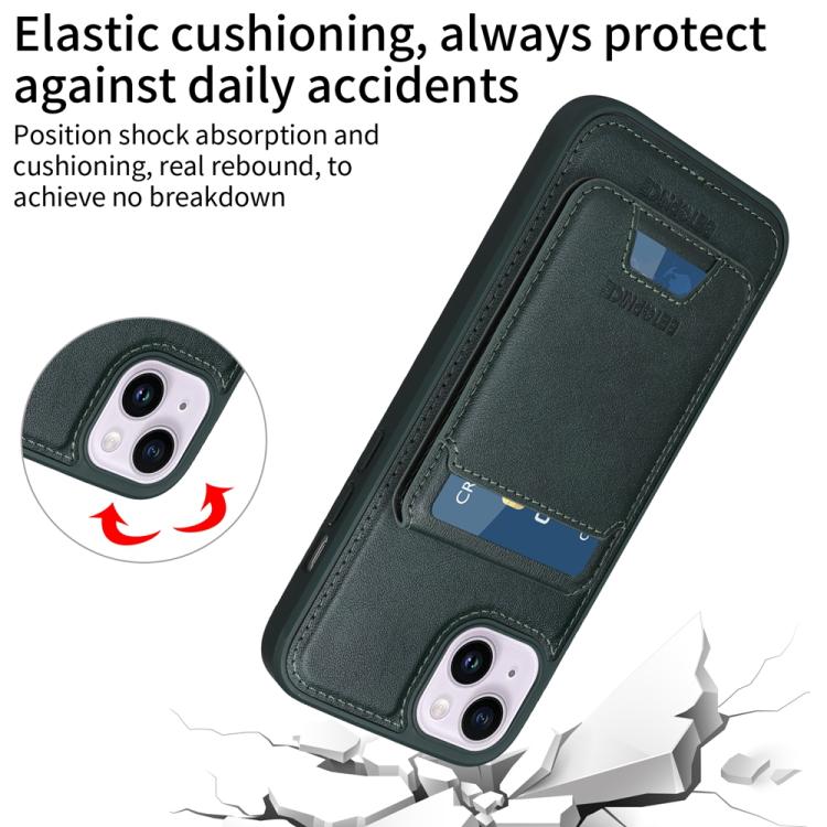 For iPhone 14 Plus BETOPNICE Vertical Flip Detachable MagSafe Wallet Phone Case