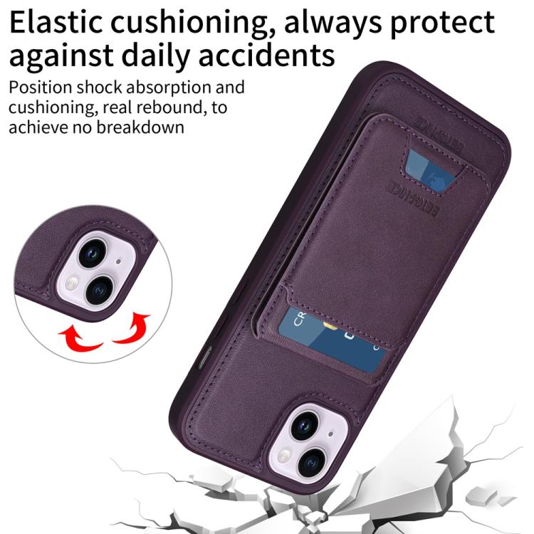 For iPhone 14 Plus BETOPNICE Vertical Flip Detachable MagSafe Wallet Phone Case