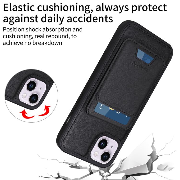 For iPhone 14 Plus BETOPNICE Vertical Flip Detachable MagSafe Wallet Phone Case