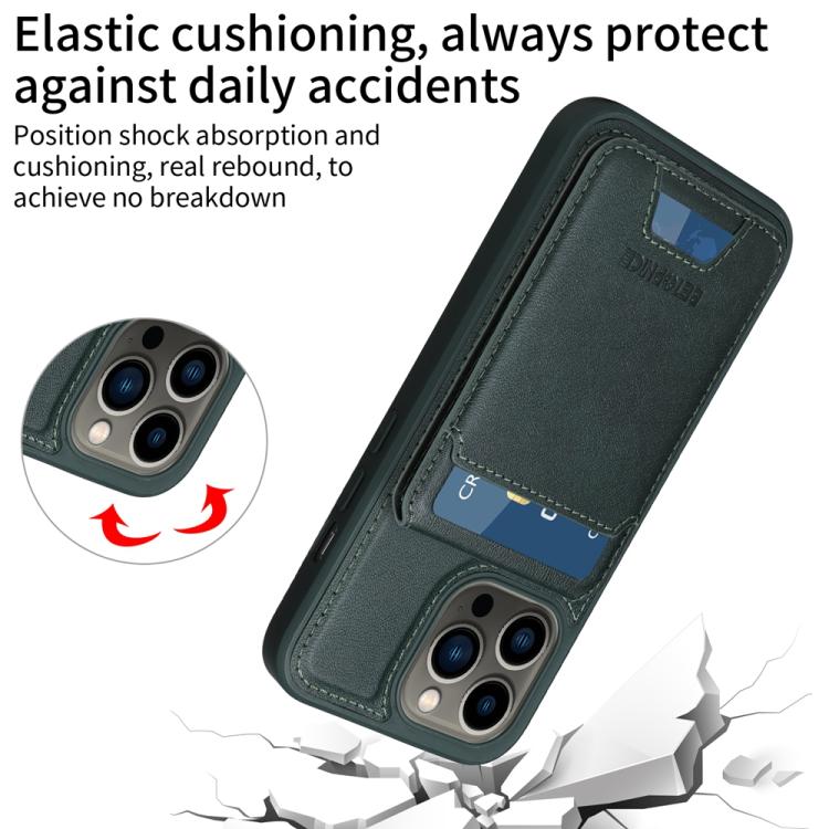 For iPhone 13 Pro BETOPNICE Vertical Flip Detachable MagSafe Wallet Phone Case