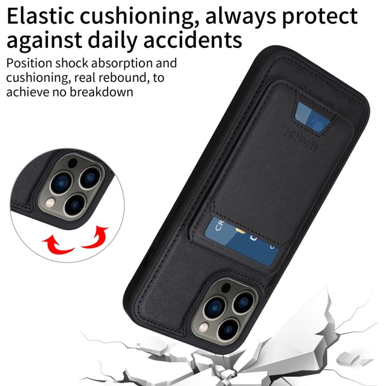 For iPhone 13 Pro Max BETOPNICE Vertical Flip Detachable MagSafe Wallet Phone Case