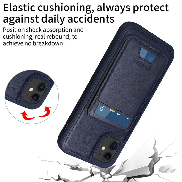 For iPhone 11 BETOPNICE Vertical Flip Detachable MagSafe Wallet Phone Case