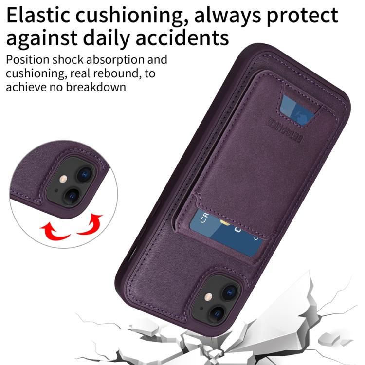 For iPhone 11 BETOPNICE Vertical Flip Detachable MagSafe Wallet Phone Case