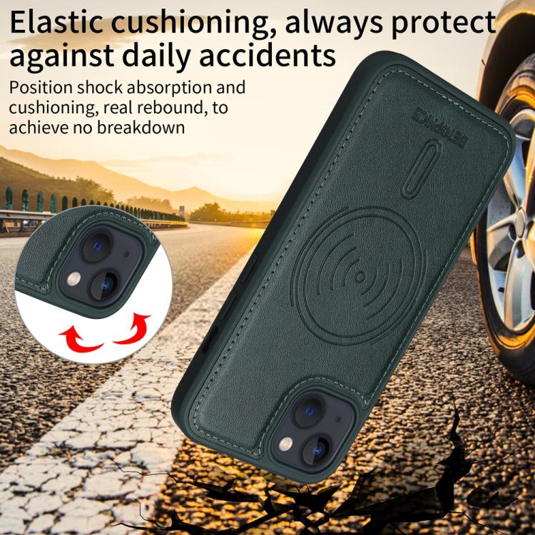 For iPhone 14 / 13 BETOPNICE Horizontal Flip Detachable MagSafe Wallet Phone Case