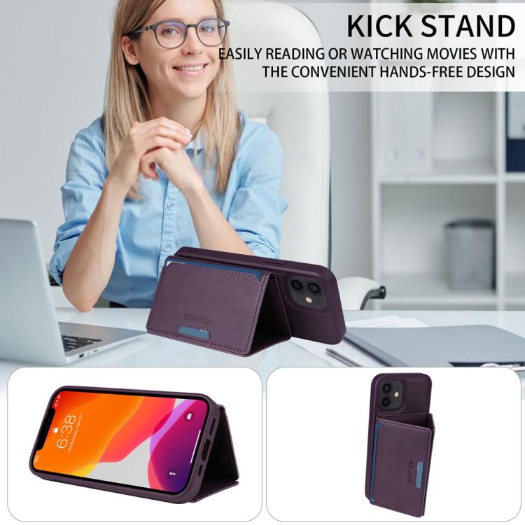 For iPhone 12 / 12 Pro BETOPNICE Horizontal Flip Detachable MagSafe Wallet Phone Case