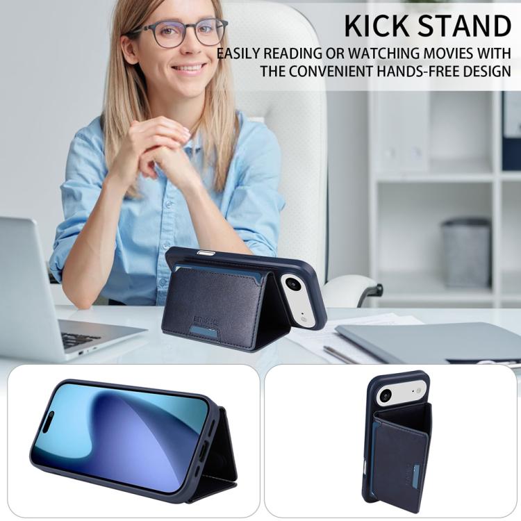 For iPhone Air BETOPNICE Horizontal Flip Detachable MagSafe Wallet Phone Case