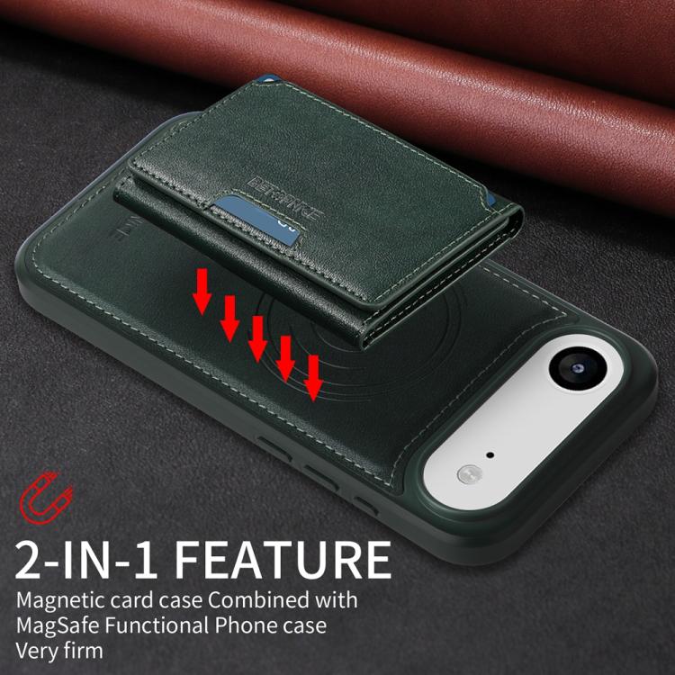 For iPhone Air BETOPNICE Horizontal Flip Detachable MagSafe Wallet Phone Case