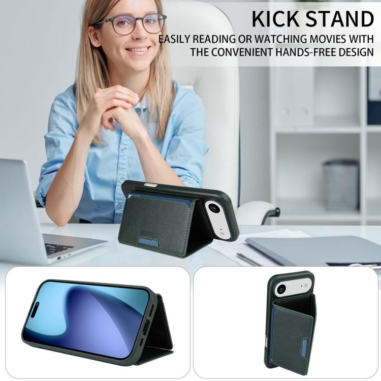 For iPhone Air BETOPNICE Horizontal Flip Detachable MagSafe Wallet Phone Case