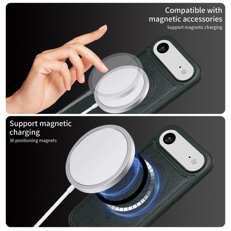 For iPhone Air BETOPNICE Horizontal Flip Detachable MagSafe Wallet Phone Case