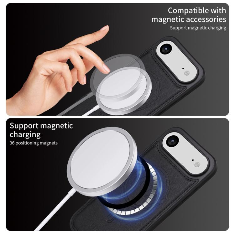 For iPhone Air BETOPNICE Horizontal Flip Detachable MagSafe Wallet Phone Case