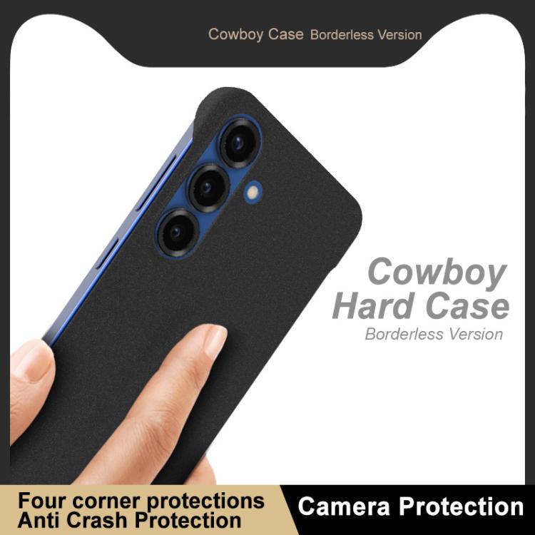 For Samsung Galaxy S25+ 5G imak Borderless Version Full Coverage Cowboy Hard Case