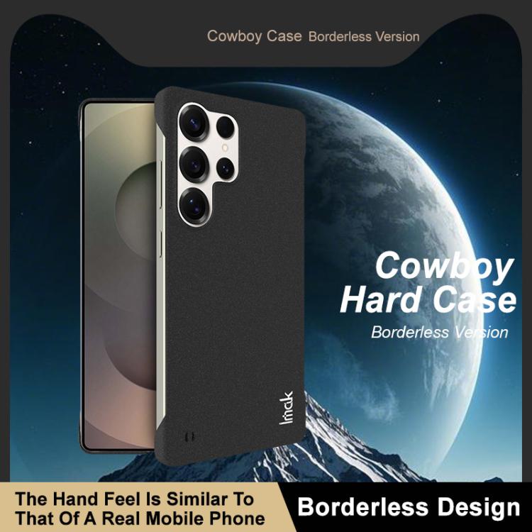 For Samsung Galaxy S25 Ultra 5G imak Borderless Version Full Coverage Cowboy Hard Case
