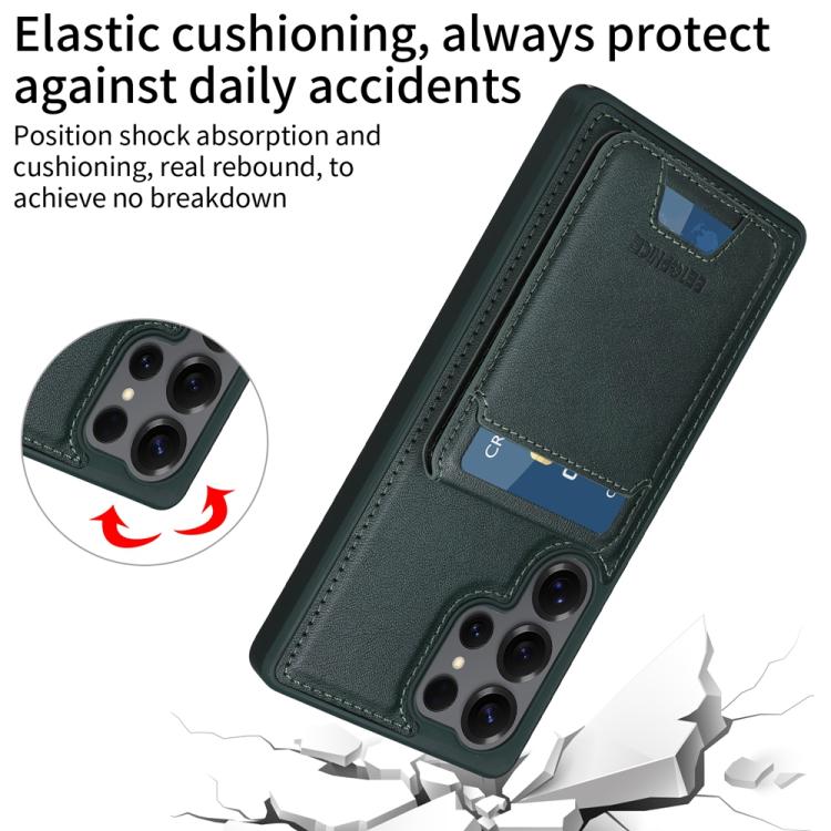 For Samsung Galaxy S25 Ultra 5G BETOPNICE Vertical Flip Detachable MagSafe Wallet Phone Case