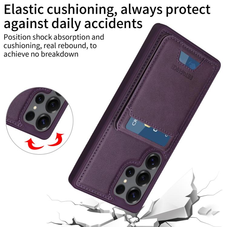 For Samsung Galaxy S25 Ultra 5G BETOPNICE Vertical Flip Detachable MagSafe Wallet Phone Case
