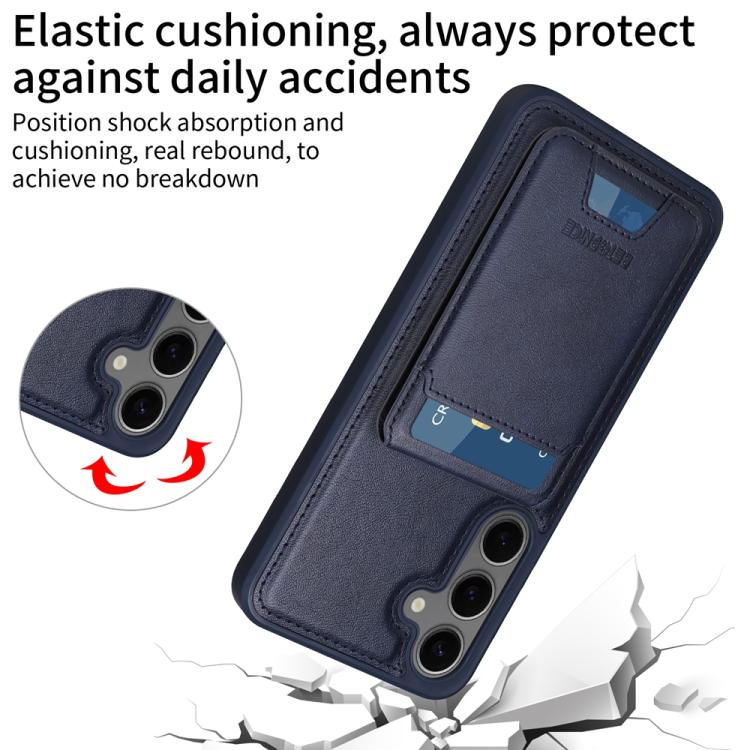 For Samsung Galaxy S24+ 5G BETOPNICE Vertical Flip Detachable MagSafe Wallet Phone Case