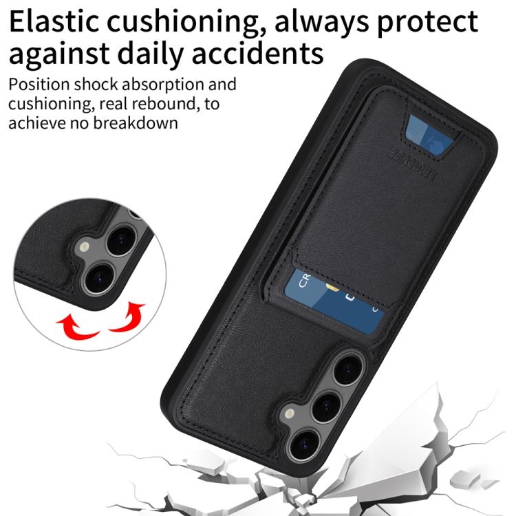 For Samsung Galaxy S24+ 5G BETOPNICE Vertical Flip Detachable MagSafe Wallet Phone Case
