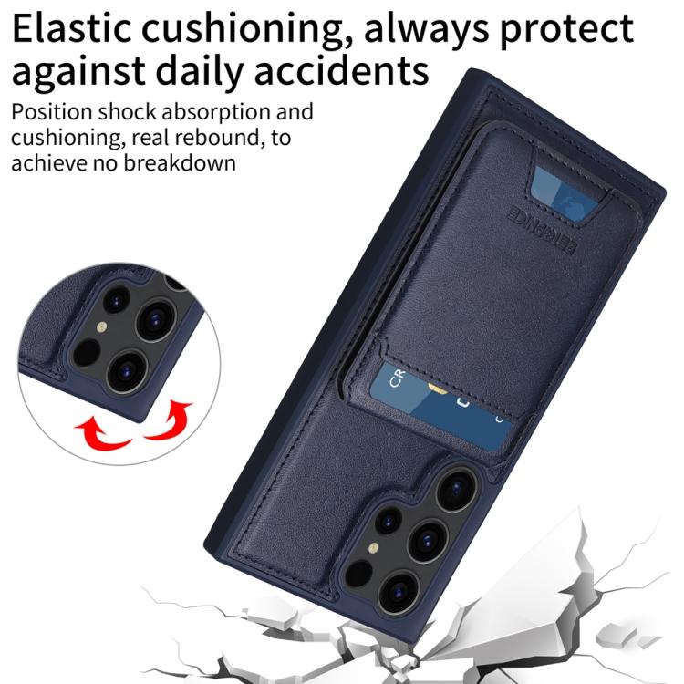 For Samsung Galaxy S23 Ultra 5G BETOPNICE Vertical Flip Detachable MagSafe Wallet Phone Case