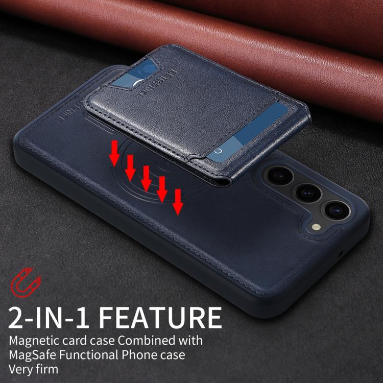 For Samsung Galaxy S23+ 5G BETOPNICE Vertical Flip Detachable MagSafe Wallet Phone Case