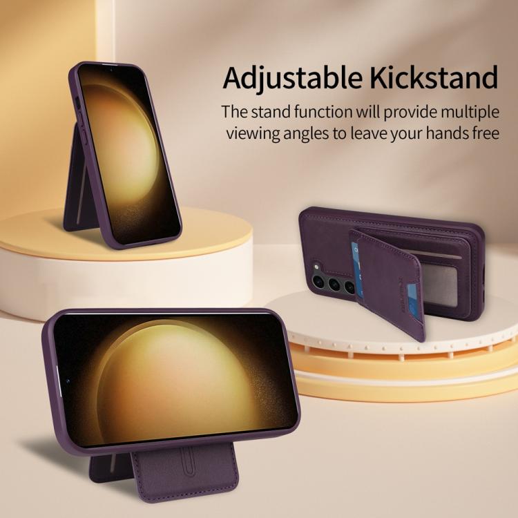For Samsung Galaxy S23+ 5G BETOPNICE Vertical Flip Detachable MagSafe Wallet Phone Case