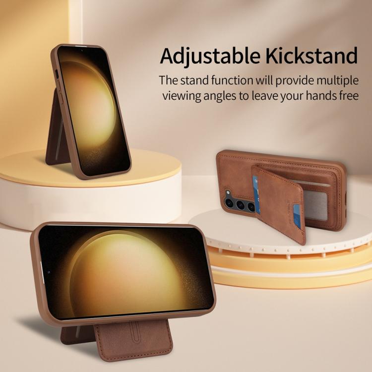 For Samsung Galaxy S23+ 5G BETOPNICE Vertical Flip Detachable MagSafe Wallet Phone Case