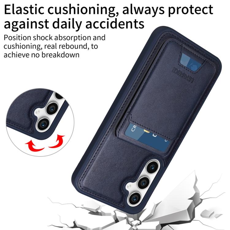 For Samsung Galaxy S23 FE 5G BETOPNICE Vertical Flip Detachable MagSafe Wallet Phone Case