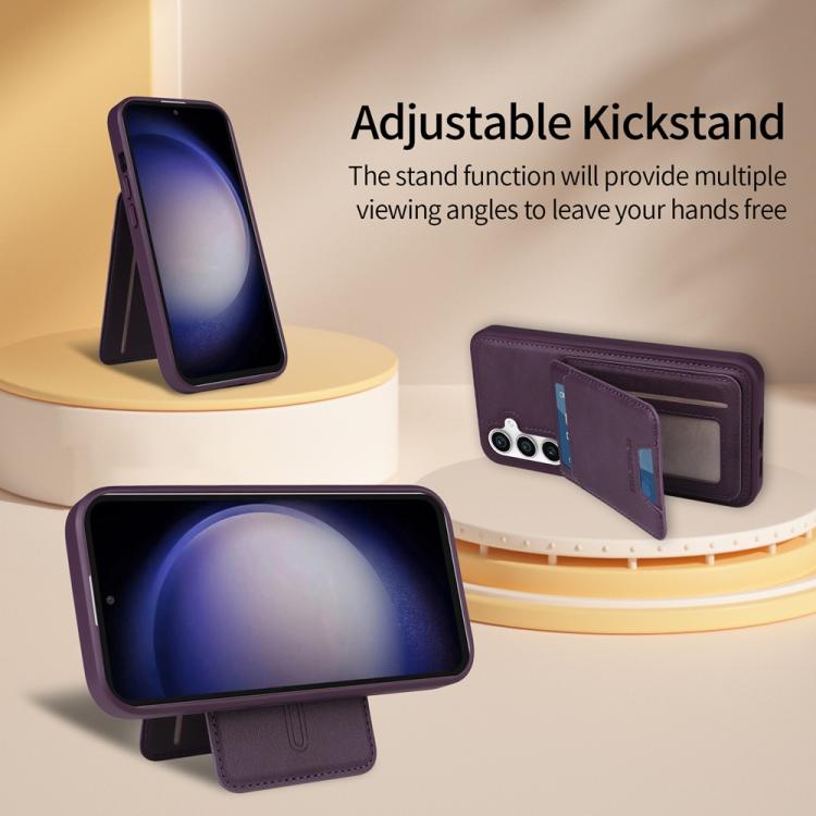 For Samsung Galaxy S23 FE 5G BETOPNICE Vertical Flip Detachable MagSafe Wallet Phone Case