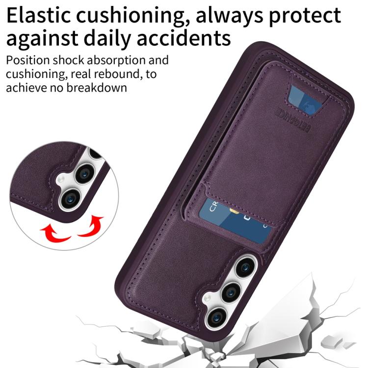 For Samsung Galaxy S23 FE 5G BETOPNICE Vertical Flip Detachable MagSafe Wallet Phone Case