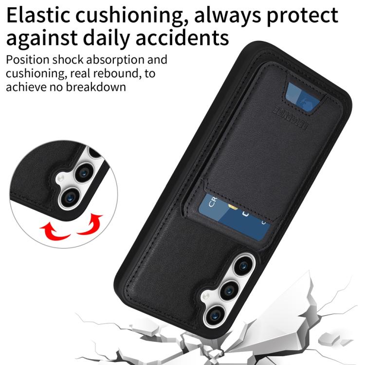 For Samsung Galaxy S23 FE 5G BETOPNICE Vertical Flip Detachable MagSafe Wallet Phone Case