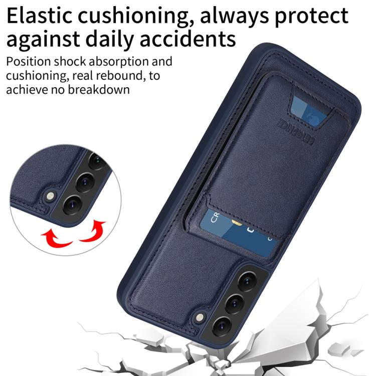 For Samsung Galaxy S22+ 5G BETOPNICE Vertical Flip Detachable MagSafe Wallet Phone Case