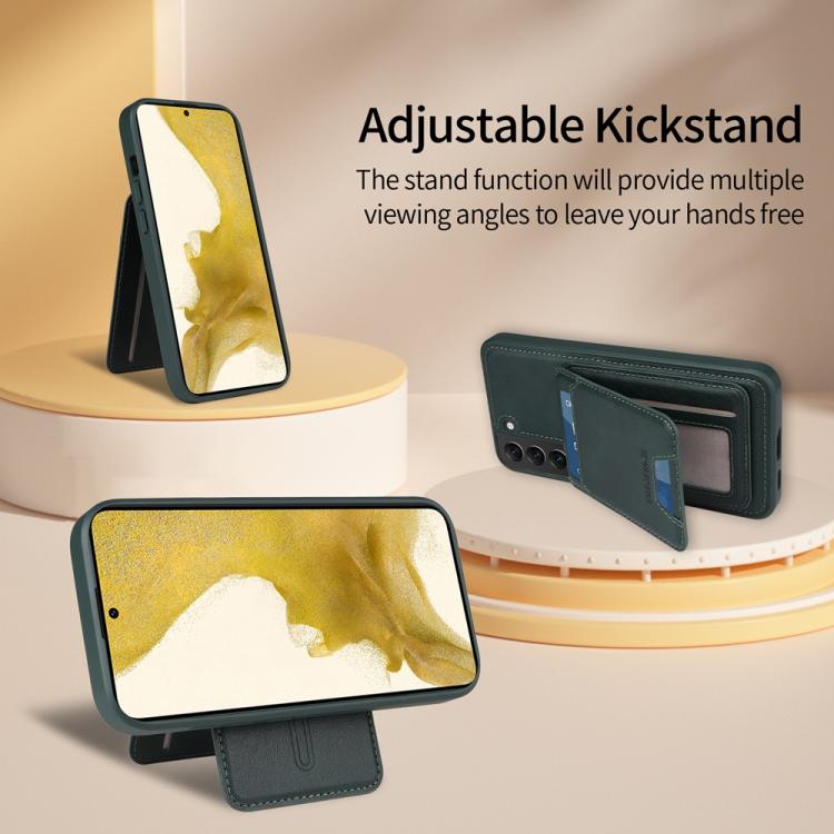 For Samsung Galaxy S22+ 5G BETOPNICE Vertical Flip Detachable MagSafe Wallet Phone Case