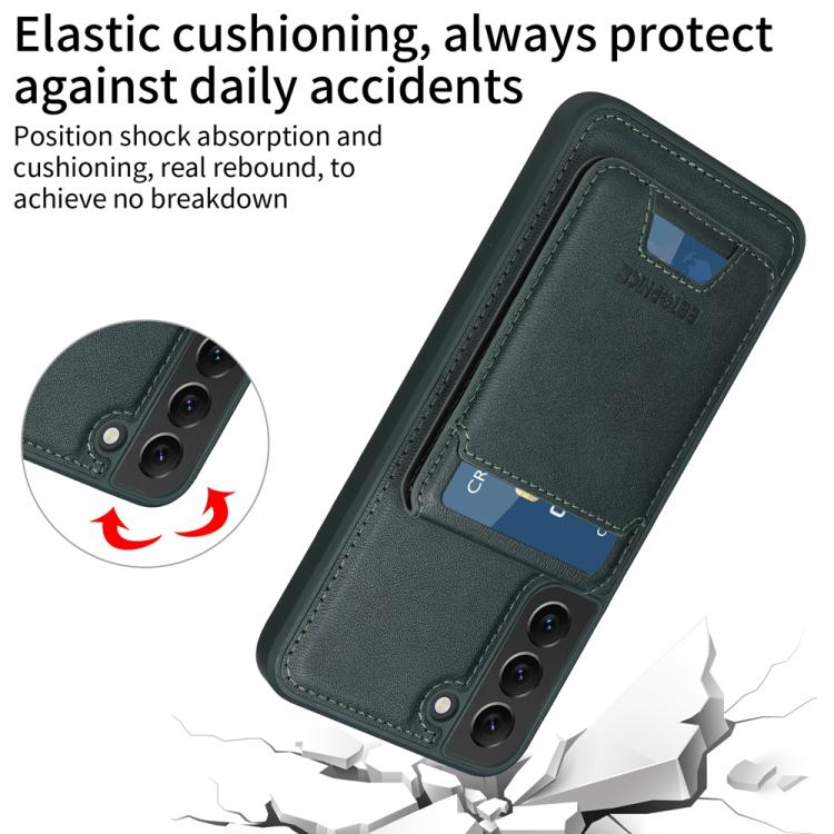 For Samsung Galaxy S22+ 5G BETOPNICE Vertical Flip Detachable MagSafe Wallet Phone Case