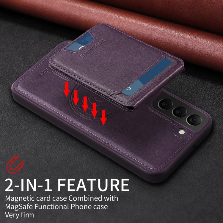 For Samsung Galaxy S22+ 5G BETOPNICE Vertical Flip Detachable MagSafe Wallet Phone Case
