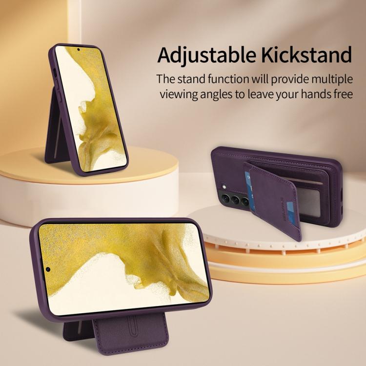 For Samsung Galaxy S22+ 5G BETOPNICE Vertical Flip Detachable MagSafe Wallet Phone Case
